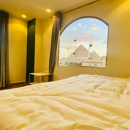 Oh Pyramids View Otel Kafret el-Gabal Dış mekan fotoğraf