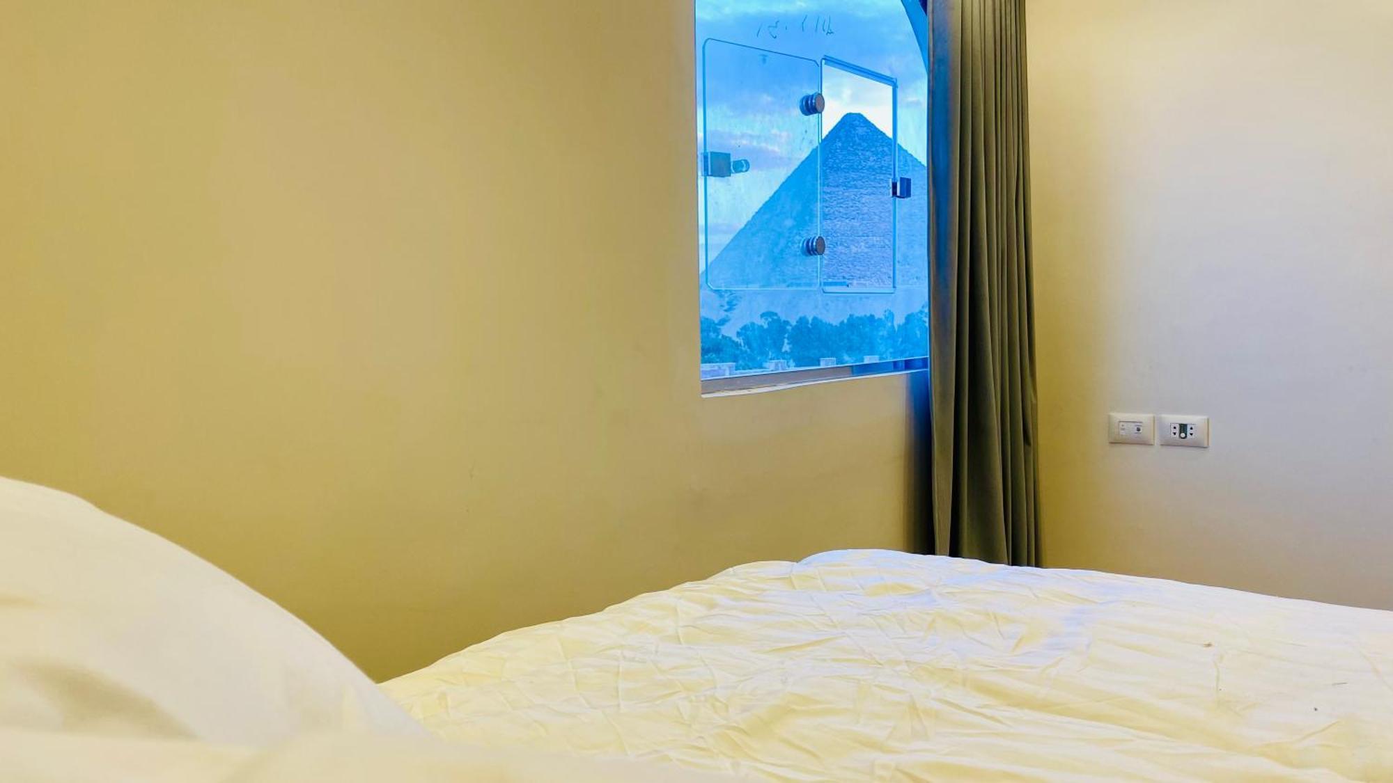 Oh Pyramids View Otel Kafret el-Gabal Dış mekan fotoğraf