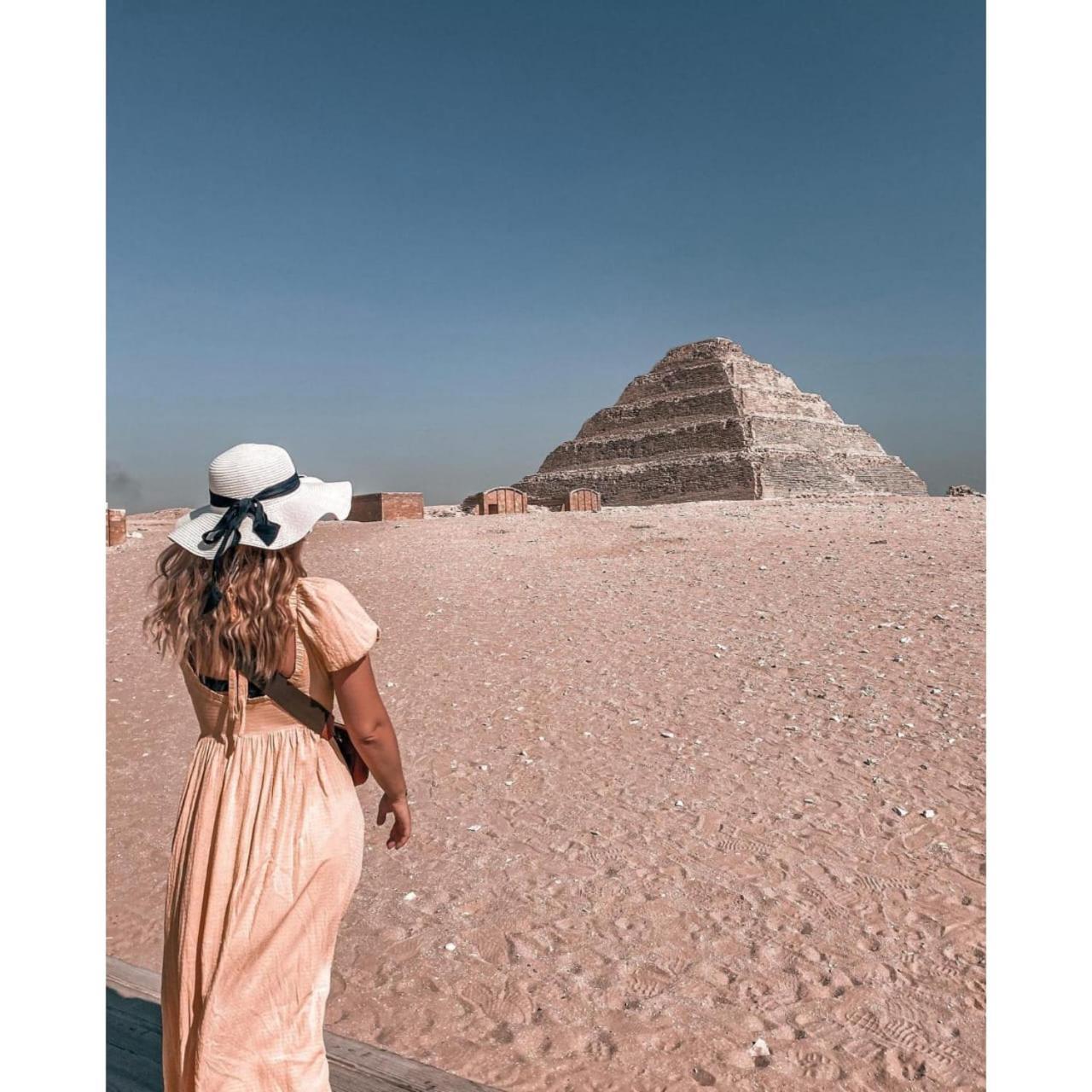 Oh Pyramids View Otel Kafret el-Gabal Dış mekan fotoğraf